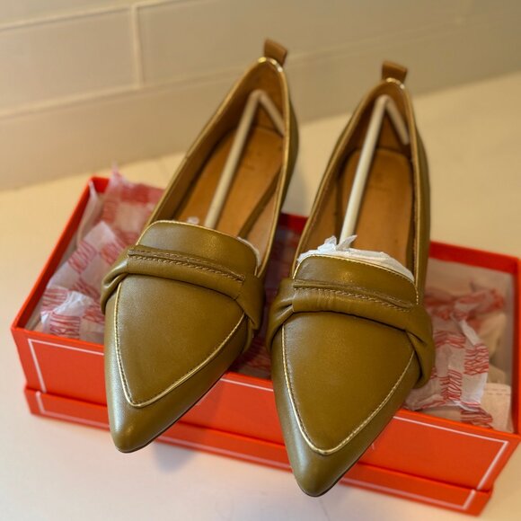 Anthropologie Shoes - BILL BLASS Women's Flats Mustard Size 8 Leather